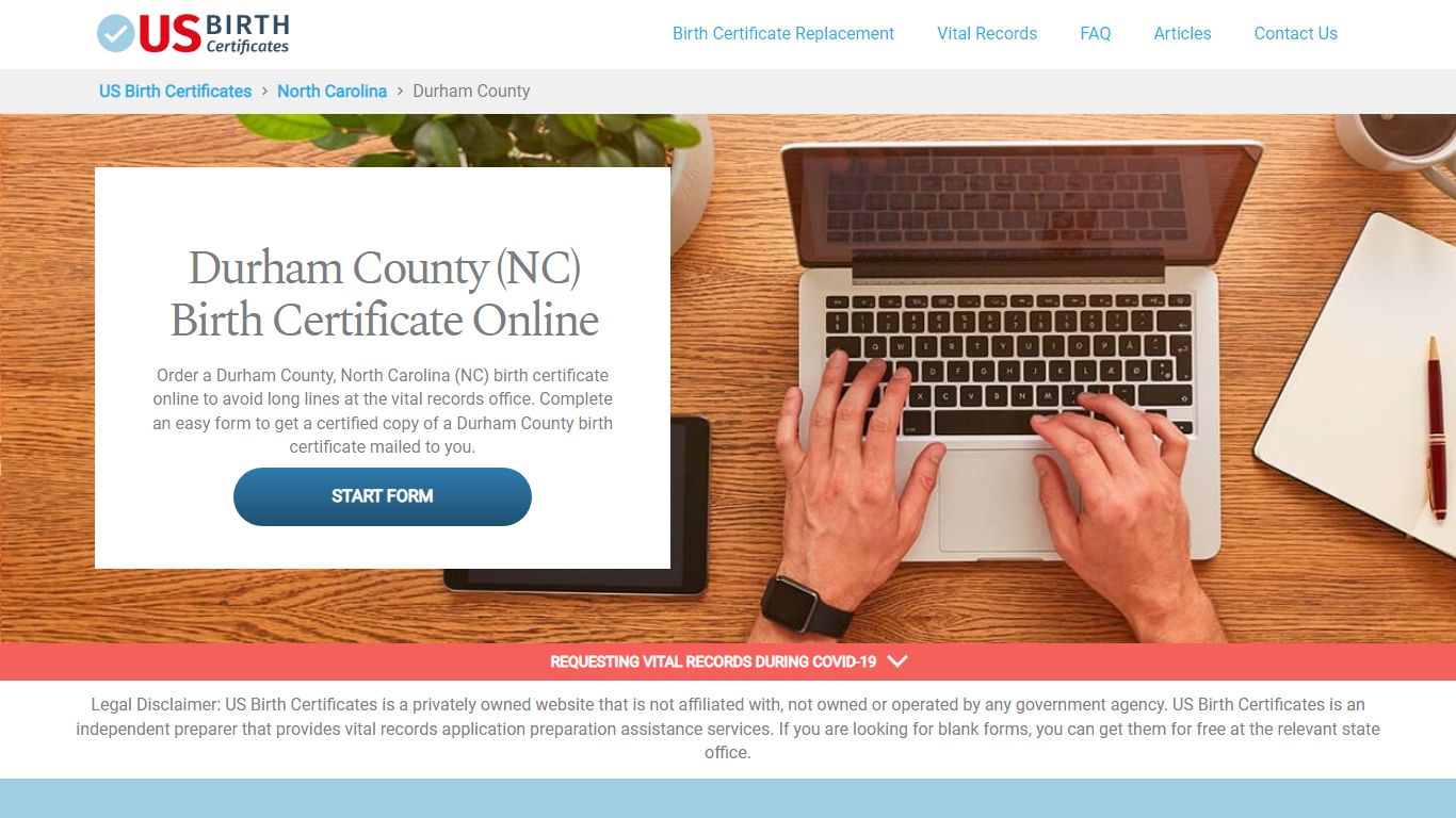 Durham County (NC) Birth Certificate Online - US Birth Certificates